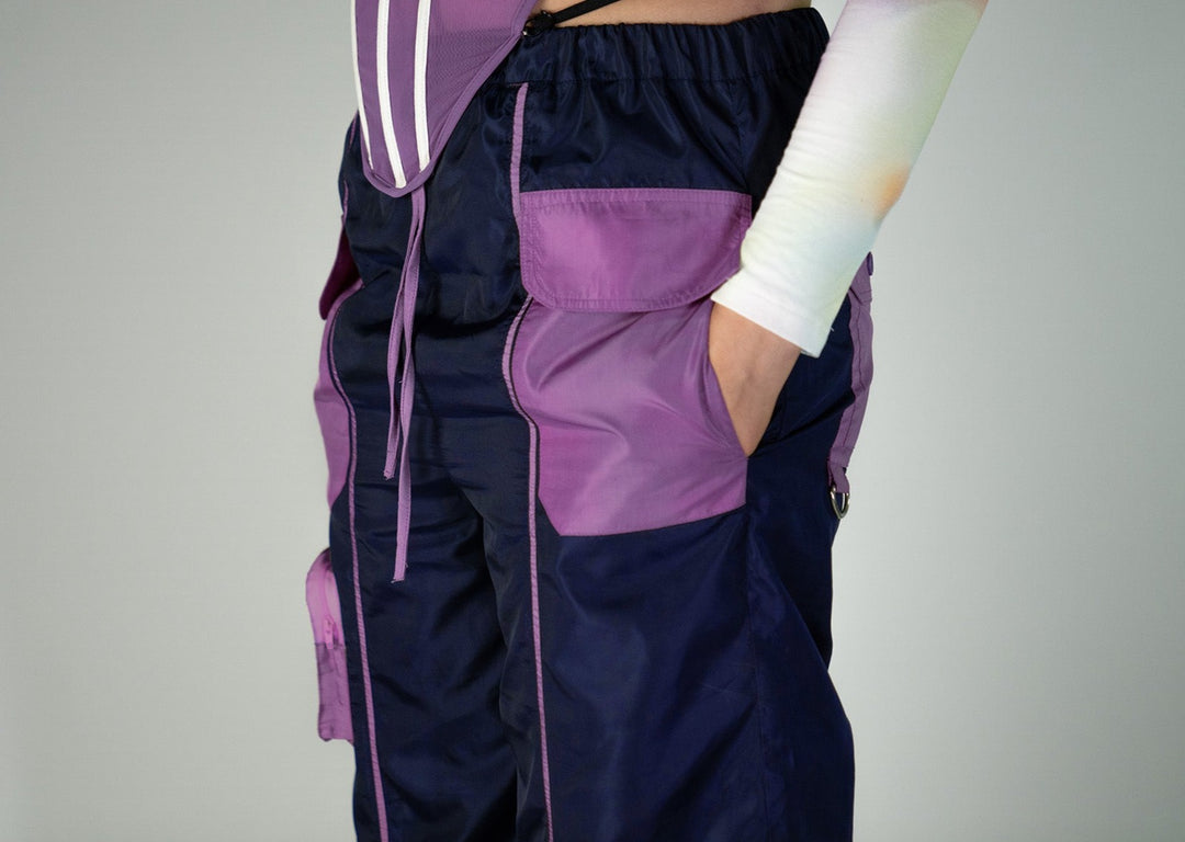 Marine Plum Volume Pants