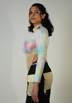 Load image into Gallery viewer, Spectrum Netted Corset Top
