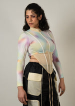 Load image into Gallery viewer, Spectrum Netted Corset Top
